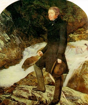  everett - Porträt von John Ruskin Präraffaeliten John Everett Millais
